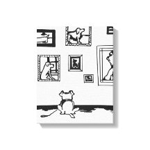 ウィロ最高のフ・キャデザーズによるドッグ・ラインスケッチ