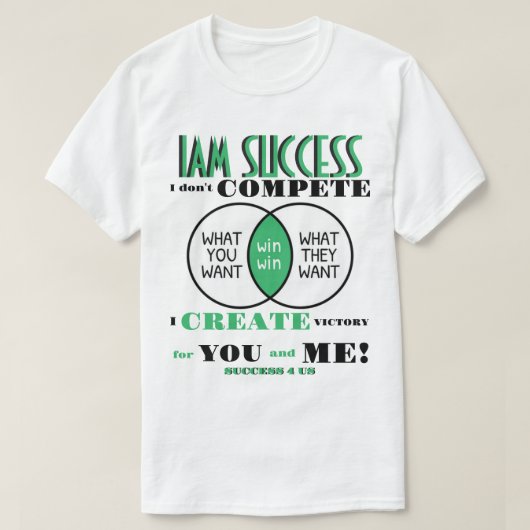 ウィンウィン Tシャツ (デザイン正面)