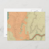 ウィンカレット高原の地図サウスハーフ ポストカード (正面/裏面)