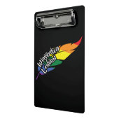 ウィンガイディウムレズビオサおもしろい- LGBTQ+魔法パン ミニクリップボード (アングル2)