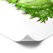 ウィンキングクリスマスツリーポスター ポスター (角)