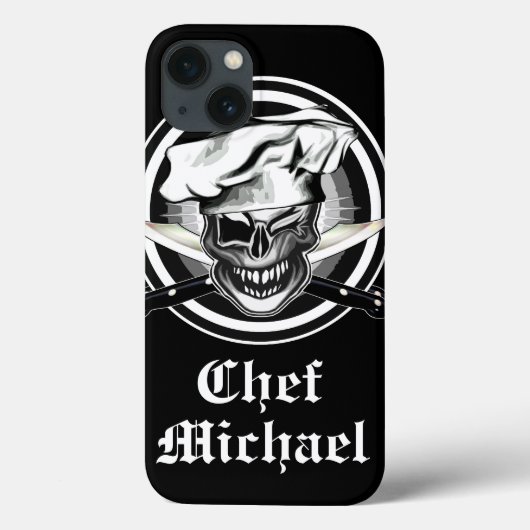 ウィンキングシェフスカル Case-Mate iPhoneケース (裏面)