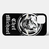 ウィンキングシェフスカル Case-Mate iPhoneケース (裏面 (横))