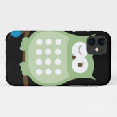 ウィンキングフクロウiPhone 5ケース(緑) Case-Mate iPhoneケース (裏面(横))