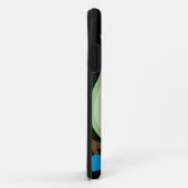 ウィンキングフクロウiPhone 5ケース(緑) Case-Mate iPhoneケース (裏面/右)