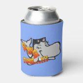 ウィンキングホエールカートゥーンクーラーボックス 缶クーラー (缶正面)