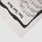 ウィンキングホワイトキャット踊りオンピアノブラックフレーム 薄葉紙 (詳細)