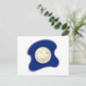 ウィンキング満月ヴィネット ポストカード (スタンド正面)