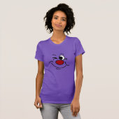ウィンキング顔グンピー Tシャツ (正面フル)