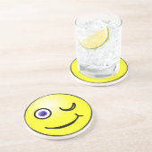 ウィンキング顔コースター コースター (側面)