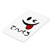 ウィンキング顔タングアウトてへぺろテヘペロ | Oops マグネット (左側)