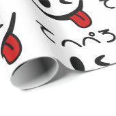 ウィンキング顔タングアウトてへぺろテヘペロ | Oops ラッピングペーパー (ロールコーナー)