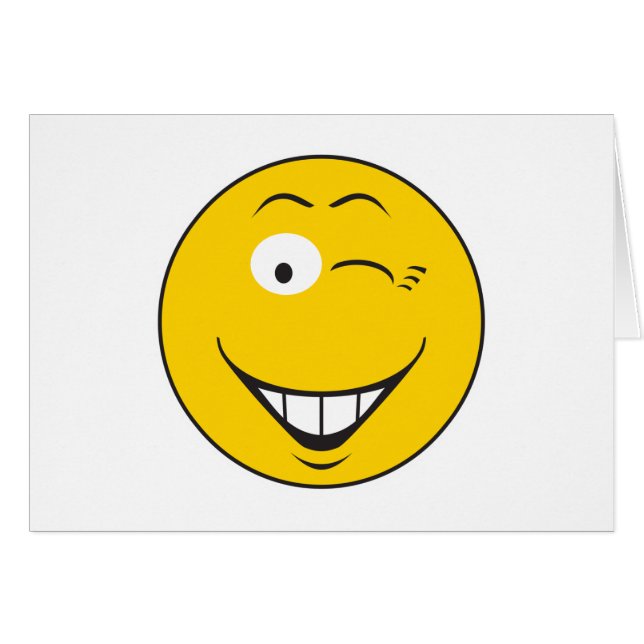 ウィンキング顔 (正面横)