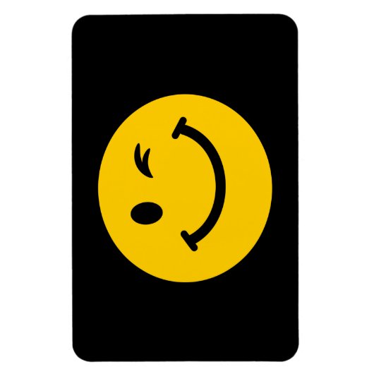 ウィンキング顔 マグネット (縦)