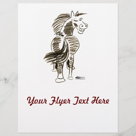 ウィンキング馬の幸運！ チラシ (正面)