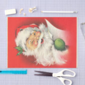 ウィンクすてきサンタ読さんのリスト 薄葉紙 (クラフト)