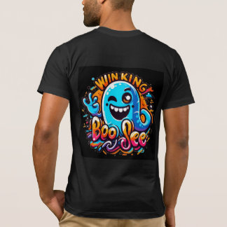 ウィンクするブー・ジー・ゴースト Tシャツ