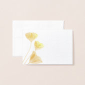 ウィンクアップフォイルカード 箔カード (封筒付き正面)