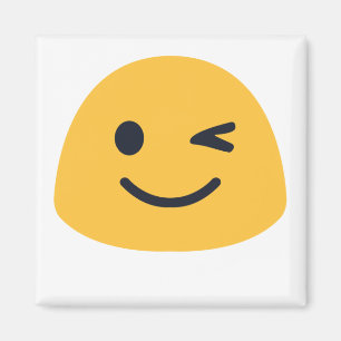 ウィンク絵文字 マグネット