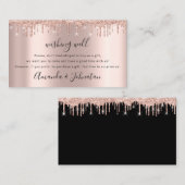 ウィングウェルズ結婚ギフトアイディアバラドリップスルクス 名刺 (正面/裏面)