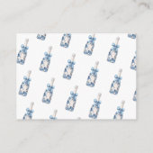 ウィングウェルチノワジェリーブーツバブリーブライダルシャワー エンクロージャーカード (裏面)