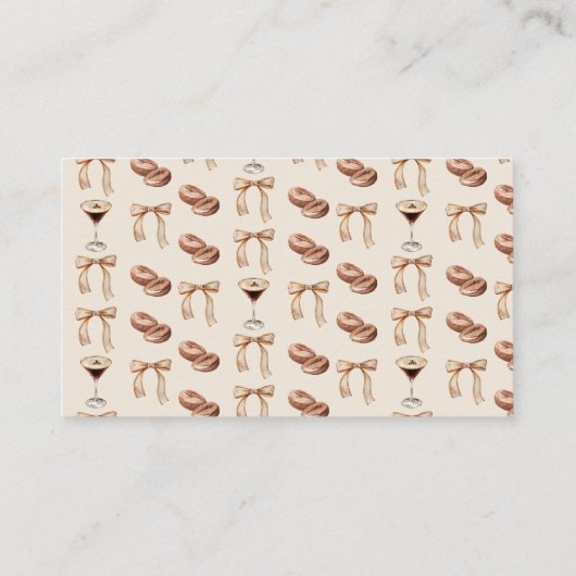ウィングウェルラブはブルイングMartiniブライダルシャワー エンクロージャーカード (裏面)