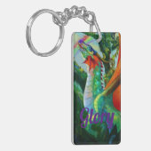 ウィングオブファイアグローリー、アクリルキーチェーン キーホルダー (正面左)