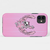 ウィングギターかわいいスカル Case-Mate iPhoneケース (裏面(横))