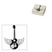 ウィングギターアートスタンプ ラバースタンプ (押印)