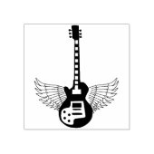 ウィングギターアートスタンプ ラバースタンプ (インプリント)