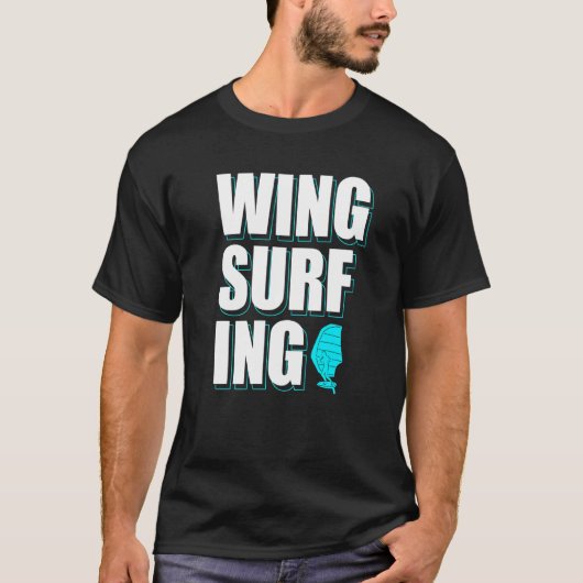 ウィングサーフィンウィングフォイルWingsurf 1 Tシャツ (正面)