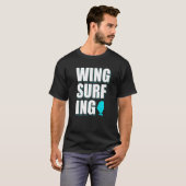 ウィングサーフィンウィングフォイルWingsurf 1 Tシャツ (正面フル)