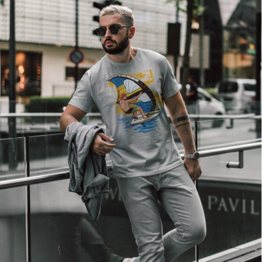 ウィングサーフィン Tシャツ