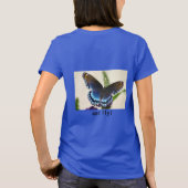 ウィングスのTシャツを広げる Tシャツ (裏面)