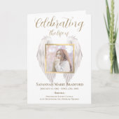 ウィングスエレガントメモリアル会葬儀写真 プログラム (正面)