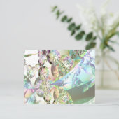 ウィングスオブエンジェルズセレスティ&アメジストクリスタル ポストカード (スタンド正面)