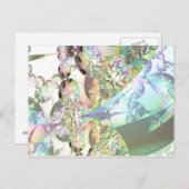 ウィングスオブエンジェルズセレスティ&アメジストクリスタル ポストカード (正面/裏面)