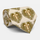 ウィングスクロスクラウンクリスチャンタイ ネクタイ (ロール)