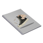 ウィングスニーカーヘッド付きスニーカー ノートブック (右側)