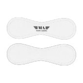 ウィングスパーソナライズされたモノグラム 野球ボール (パネル)