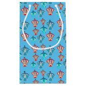 ウィングスーツのスカイダイビング スモールペーパーバッグ (裏面)