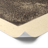 ウィングス・スケッチ・アートのエドガー・デガス・ダンサー ポスター (角)