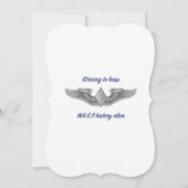 ウィングズオブ彼女自身のノテカード ノートカード (裏面)