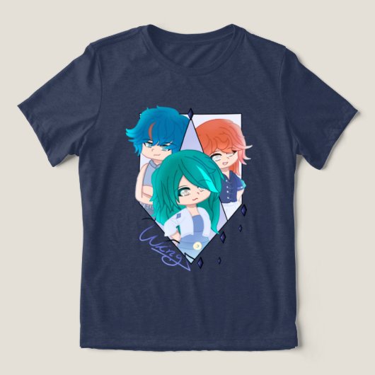 ウィングズ・ウォリアーズ トライブレンドTシャツ (デザイン正面)