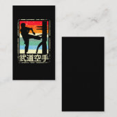 ウィングチュンレトロ武術アーツクンフートレーニング 名刺 (正面/裏面)