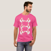 ウィングチュン教えズ技術武術アートカンフー Tシャツ (正面フル)