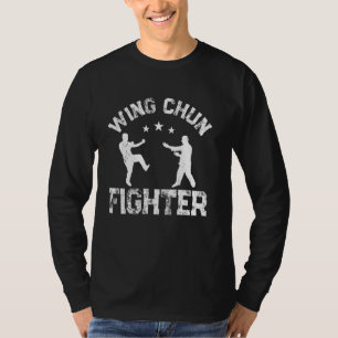 ウィングチュン武術アーツウィングチュンファイター Tシャツ