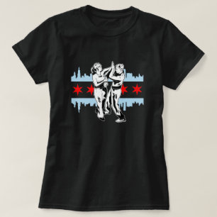 ウィングツンシカゴスカイライン Tシャツ