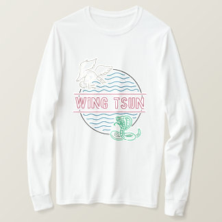 ウィングツン長袖ホワイト Tシャツ