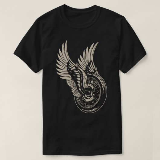 ウィングドホイール 1 Tシャツ (デザイン正面)